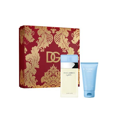 dolce gabbana light blue set body cream 50ml 100ml|d&g light blue body lotion.